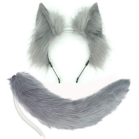 costume wolf ears and tail